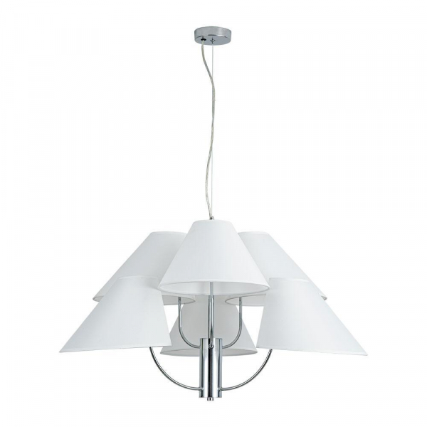Подвесная люстра Arte Lamp Rondo A4086LM-6CC Подвесная люстра Arte Lamp Rondo A4086LM-6CC