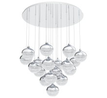 Подвесная светодиодная люстра Eglo Mioglia 39528