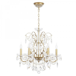 Подвесная люстра Crystal Lux Odelis SP6 Gold