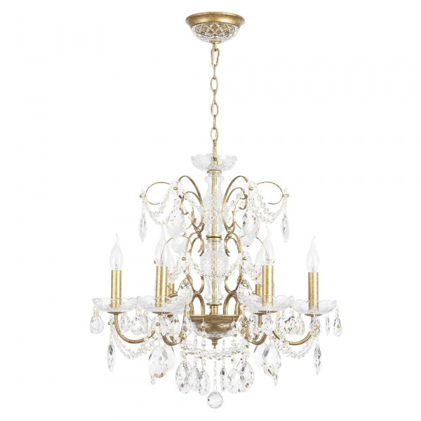 Подвесная люстра Crystal Lux Odelis SP6 Gold Подвесная люстра Crystal Lux Odelis SP6 Gold