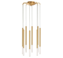 L8T747143 Люстра TUBO LED 40W 2240LM 360G ЗОЛОТО 4000K