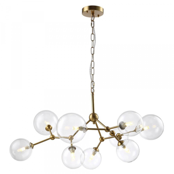Подвесная люстра Crystal Lux MAXIMO SP9 BRONZE Подвесная люстра Crystal Lux MAXIMO SP9 BRONZE