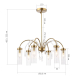 Подвесная люстра ST Luce Luminera SL1401.303.06