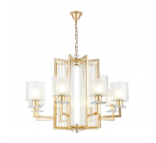 Подвесная люстра Lumina Deco Manhattan LDP 8012-8 F.GD