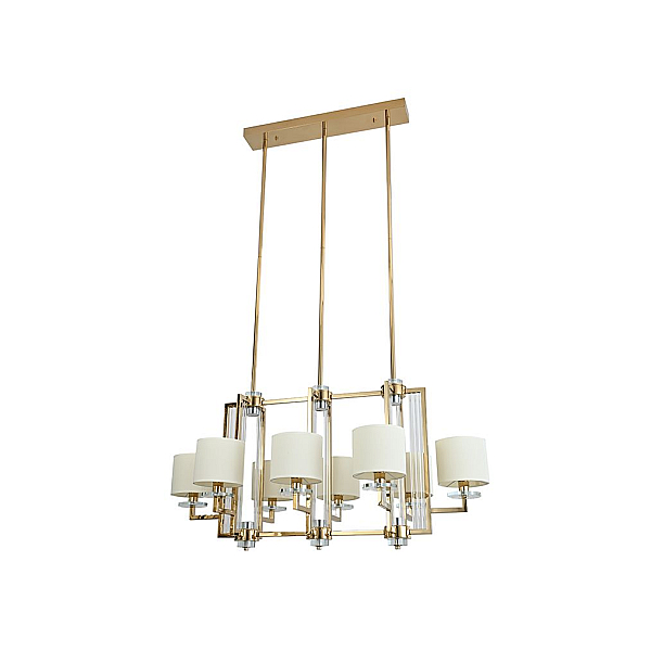 Подвесная люстра Newport Amalia 35408/S gold без абажуров М0069061