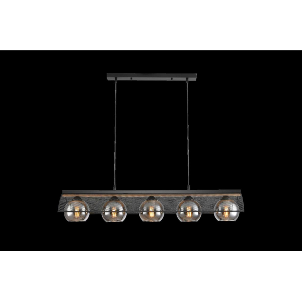 Люстра подвесная Alfa Light F3524-13 L1050*W250*H180*H700 E27*5 Люстра подвесная Alfa Light F3524-13 L1050*W250*H180*H700 E27*5