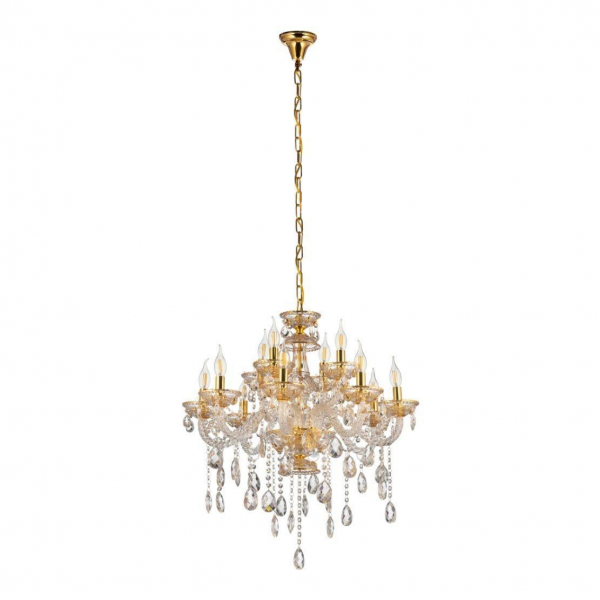 Подвесная люстра Lumina Deco Eliza LDP 7025-8+4 GD Подвесная люстра Lumina Deco Eliza LDP 7025-8+4 GD