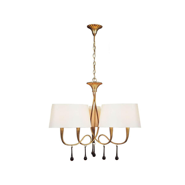 Подвесная люстра Mantra Paola Painted Gold 3540 Подвесная люстра Mantra Paola Painted Gold 3540