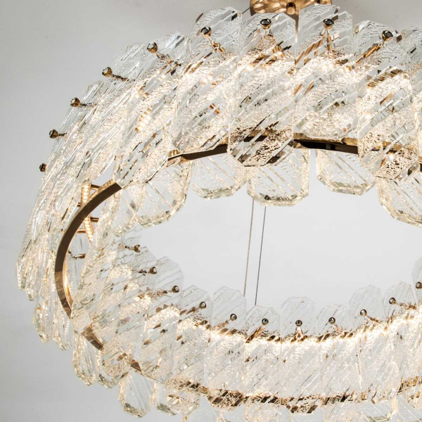 Подвесная светодиодная люстра Modelux ML.350.600 GD