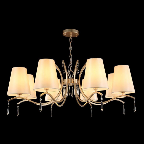 Подвесная люстра Crystal Lux Renata SP8 Gold Подвесная люстра Crystal Lux Renata SP8 Gold