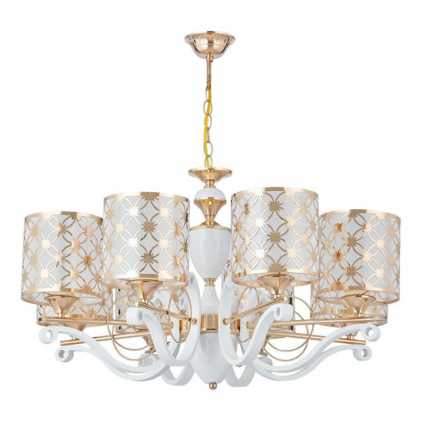 Подвесная люстра Arte Milano Florentia-3097 303097/8 Wh/Gd