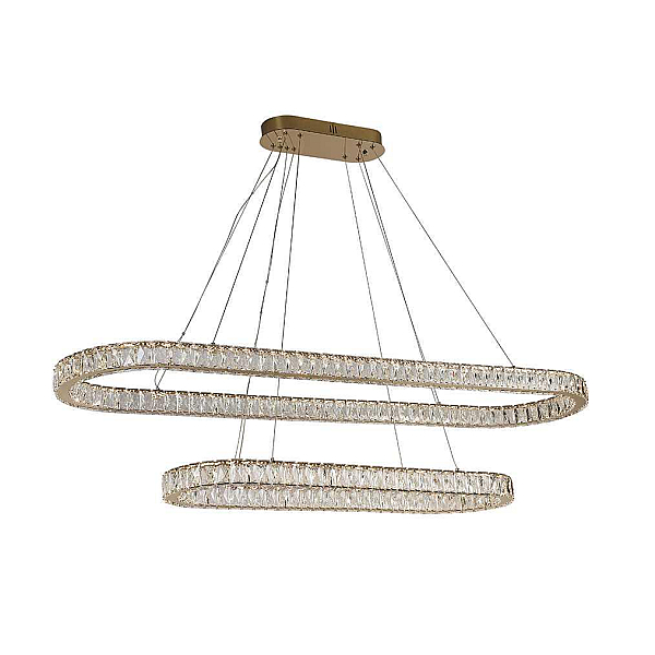 Вертикальная композиция Newport 8580 из овалов золото №275 S8580_275G