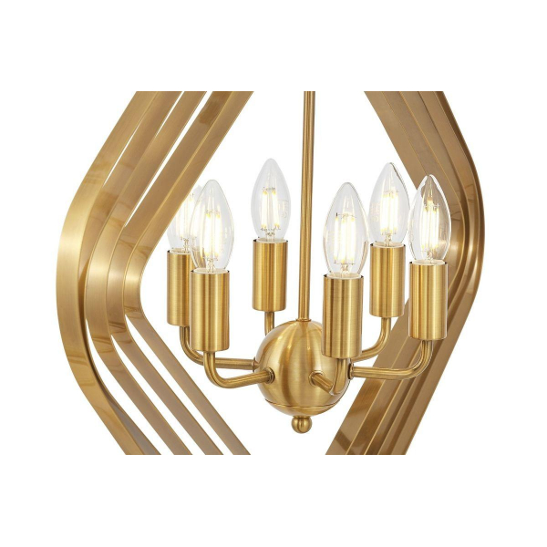 Подвесная люстра Lumina Deco Crulia LDP 8005-6 MD Подвесная люстра Lumina Deco Crulia LDP 8005-6 MD