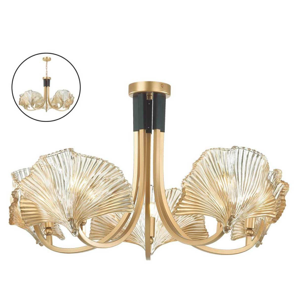 Подвесная люстра Odeon Light Hall Ventaglio 4870/5 Подвесная люстра Odeon Light Hall Ventaglio 4870/5