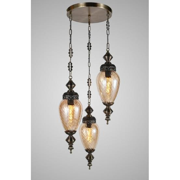 Люстра подвесная Alfa Light F1524-01 AB