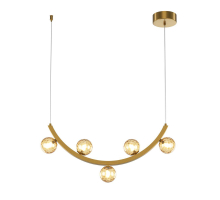 Подвесная светодиодная люстра Maytoni Ambre MOD331PL-L12BS3K