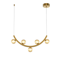 Подвесная светодиодная люстра Maytoni Ambre MOD331PL-L12BS3K