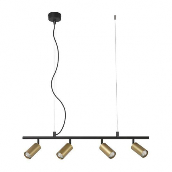 Подвесная люстра Crystal Lux CLT 015C4 L800 BL-GO Подвесная люстра Crystal Lux CLT 015C4 L800 BL-GO