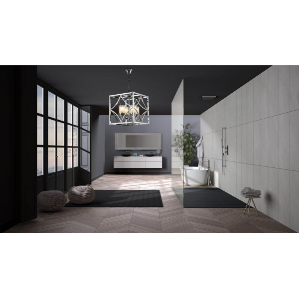 Подвесная люстра Lumina Deco Quadrato LDP 1223-4 CHR Подвесная люстра Lumina Deco Quadrato LDP 1223-4 CHR