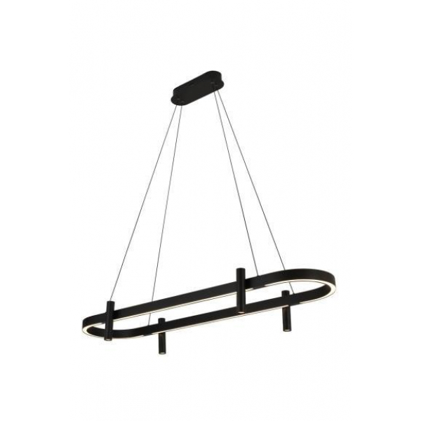 Люстра подвесная Alfa Light F3924-16 black 90W 120*37*H 150 Люстра подвесная Alfa Light F3924-16 black 90W 120*37*H 150