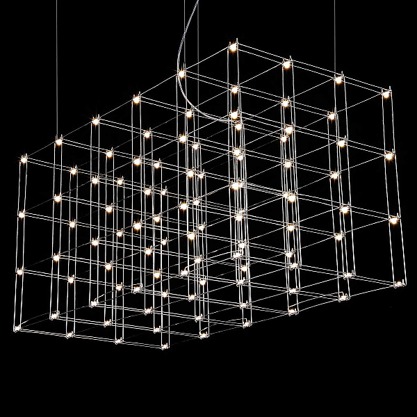 Подвесная люстра Imperium Loft Quasar Cosmos Square Led Pendant Light 120/60/60 144369-22