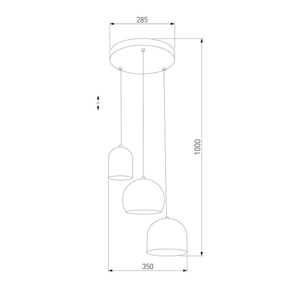 Подвесная люстра TK Lighting 2827 Tempre Подвесная люстра TK Lighting 2827 Tempre