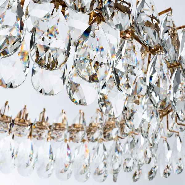 Подвесная светодиодная люстра Modelux Premium ML.6901.800P GD