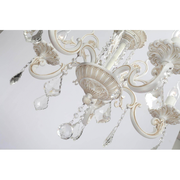 Подвесная люстра Lucia Tucci Napoli 148.5 White Antique Подвесная люстра Lucia Tucci Napoli 148.5 White Antique