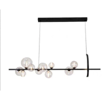 Люстра подвесная Alfa Light F4324-18 L120 black