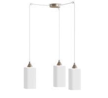 Подвесная люстра 33 Идеи PND.114.03.03.002.NI-S.14.WH