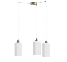 Подвесная люстра 33 Идеи PND.114.03.03.002.NI-S.14.WH