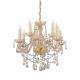 Подвесная люстра Lumina Deco Eliza LDP 7026-6+3 SL+GD