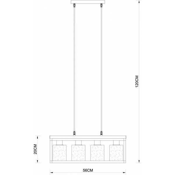 Подвесная люстра Arte Lamp Dublin A7025SP-4BK