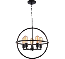 Подвесная люстра Toplight Alayna TL1188H-05BK