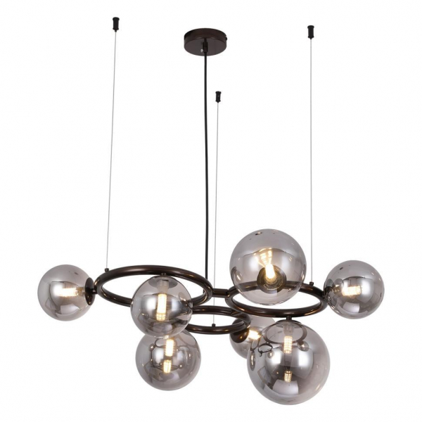 Подвесная люстра Lussole Loft Downey LSP-8805 Подвесная люстра Lussole Loft Downey LSP-8805