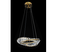 Люстра подвесная Alfa Light F4024-67 φ400 GD LED 52+52W