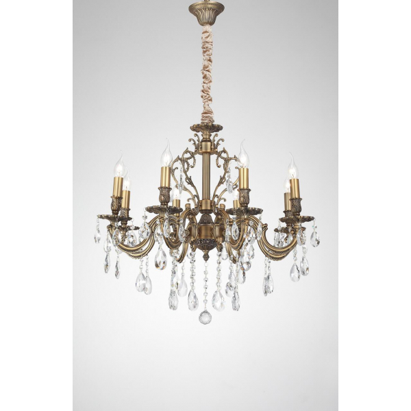 Подвесная люстра Lucia Tucci Barletta 1730.8 Antique Подвесная люстра Lucia Tucci Barletta 1730.8 Antique
