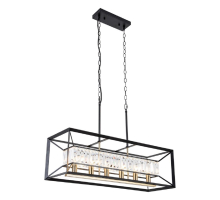 Подвесная люстра Lussole Loft Carrollton LSP-8740