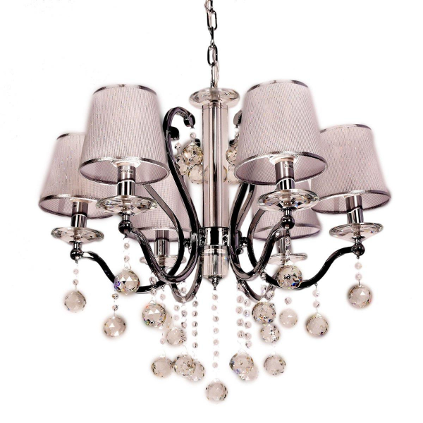 Подвесная люстра Lumina Deco Bellisica LDP 8033-6 SL Подвесная люстра Lumina Deco Bellisica LDP 8033-6 SL