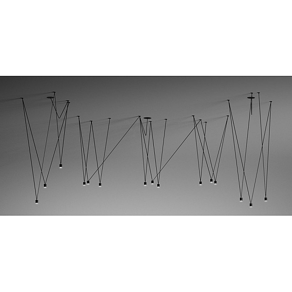 Подвесная люстра Imperium Loft Match Chandelier Vibia 144214-22
