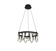Люстра подвесная Alfa Light F3924-82 BLACK 47W Φ45*H15 0