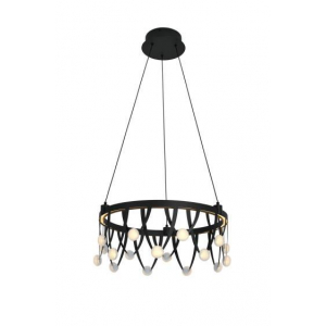 Люстра подвесная Alfa Light F3924-82 BLACK 47W Φ45*H15 0