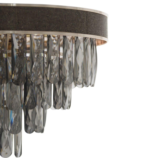 Подвесная люстра Lumina Deco Chici LDP 6002-500 R.GD+GY Подвесная люстра Lumina Deco Chici LDP 6002-500 R.GD+GY