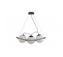 Люстра подвесная Alfa Light F3524-06 White+Black E27*3