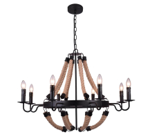 Подвесная люстра Arte Lamp Marsiglia A8956LM-8BK