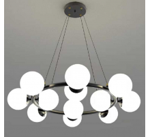 Люстра подвесная Alfa Light F2024-14 E27*25 Чёрный