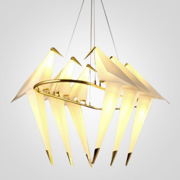 Подвесная светодиодная люстра Imperium Loft Origami Bird 75599-22 Подвесная светодиодная люстра Imperium Loft Origami Bird 75599-22