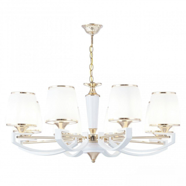 Подвесная люстра Arte Milano Florentia-2457 302457/8 Wh/Gd Подвесная люстра Arte Milano Florentia-2457 302457/8 Wh/Gd