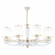 Подвесная люстра Arte Milano Florentia-2457 302457/8 Wh/Gd