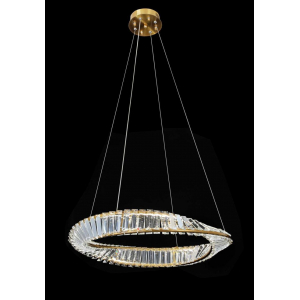 Люстра подвесная Alfa Light F4024-69 φ600 GD LED 72+72W